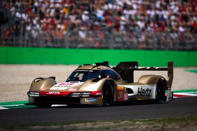 WEC・ハイパーカークラスに参戦しているハーツ・チーム・JOTAの38号車ポルシェ963
