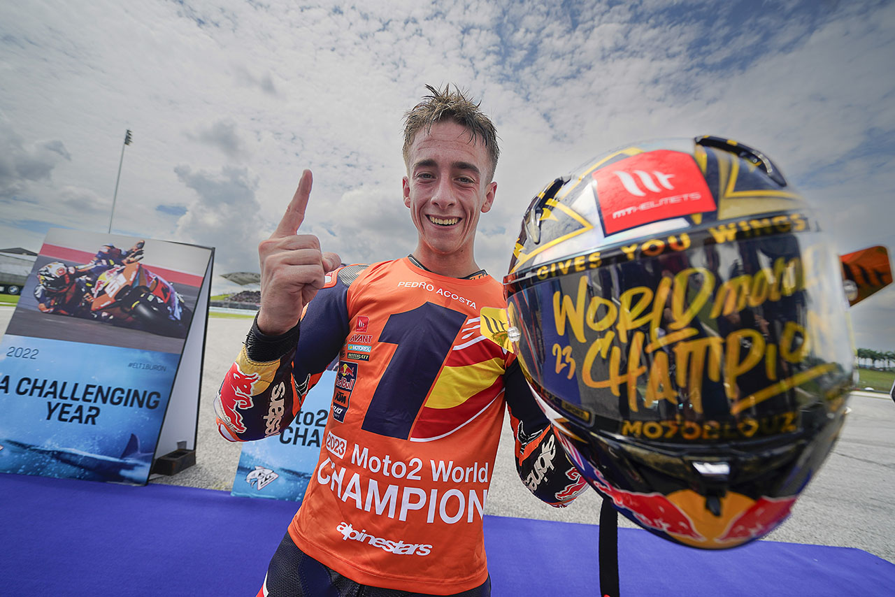 MotoGP | ペドロ・アコスタ「大きな一歩を踏み出したおかげで成長できた」／2023Moto2チャンピオン特集