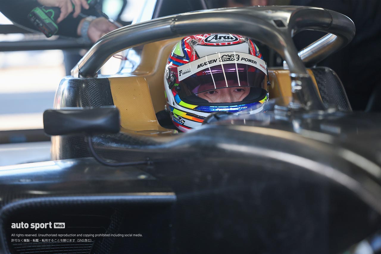 2023 スーパーフォーミュラ・ライツ第6大会もてぎ　新エンジンテスト車両をドライブした野尻智紀