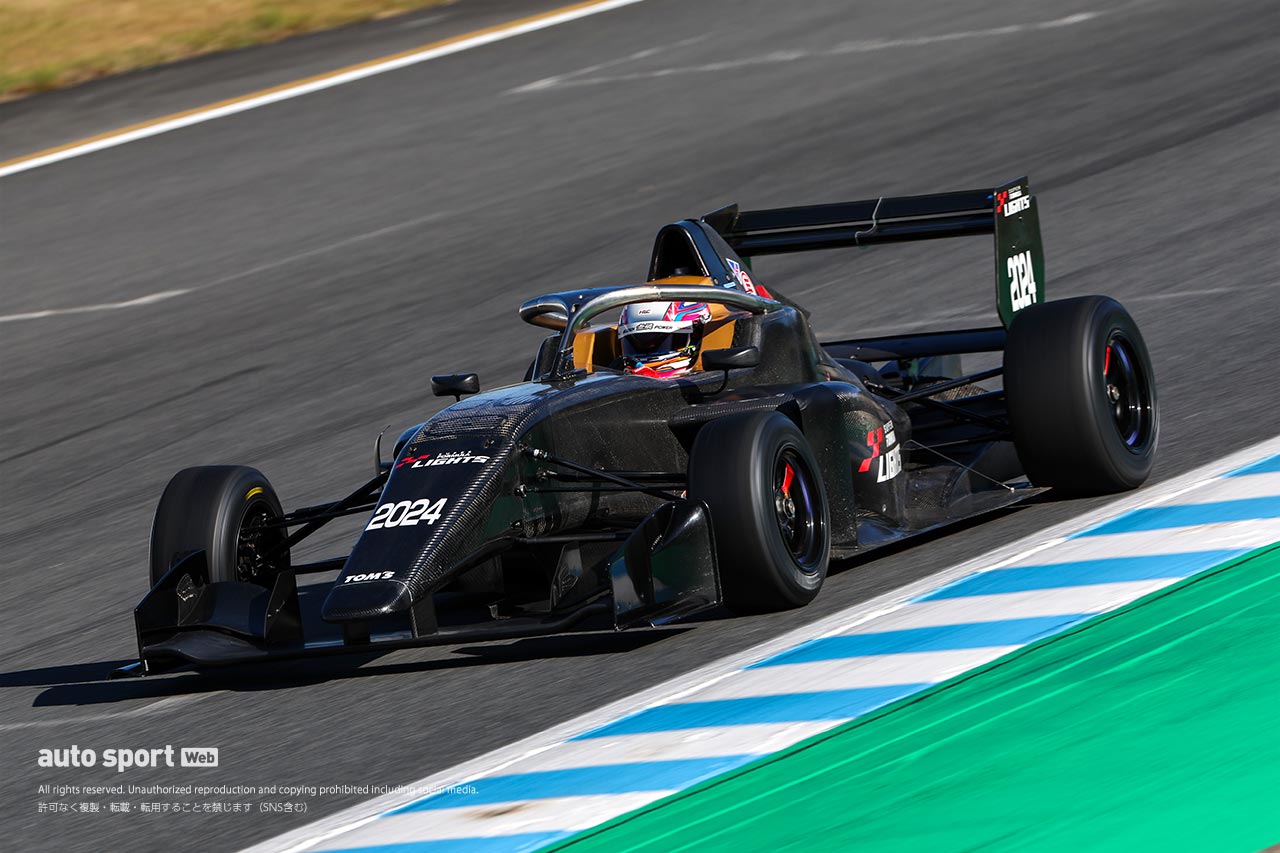 2023 スーパーフォーミュラ・ライツ第6大会もてぎ　新エンジンテスト車両をドライブした野尻智紀