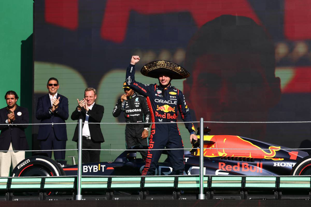 2023年F1第20戦メキシコシティGP　マックス・フェルスタッペン（レッドブル）