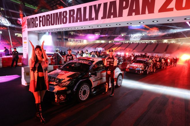 TOYOTA GAZOO RacingのトヨタGRヤリス・ラリー1　2023年WRC第13戦ラリージャパン