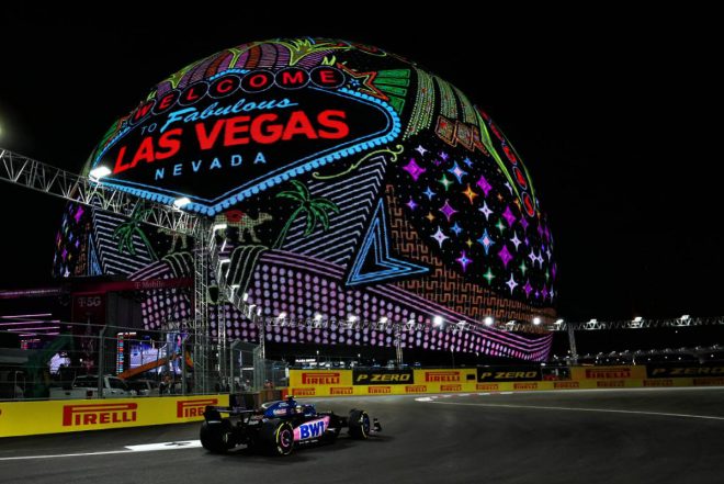 2023年F1第22戦ラスベガスGP　ピエール・ガスリー（アルピーヌ）