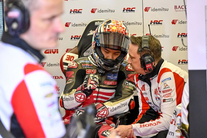 中上貴晶（LCRホンダ・イデミツ）／2023MotoGP第19戦カタールGP 初日