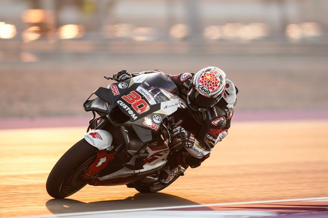 中上貴晶（LCRホンダ・イデミツ）／2023MotoGP第19戦カタールGP 初日