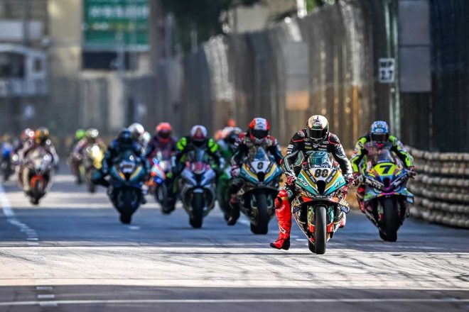 2023マカオGP モーターサイクルグランプリ スタートシーン