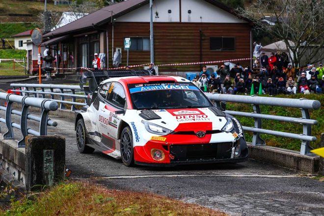 勝田貴元（トヨタGRヤリス・ラリー1）　2023年WRC第13戦ラリージャパン