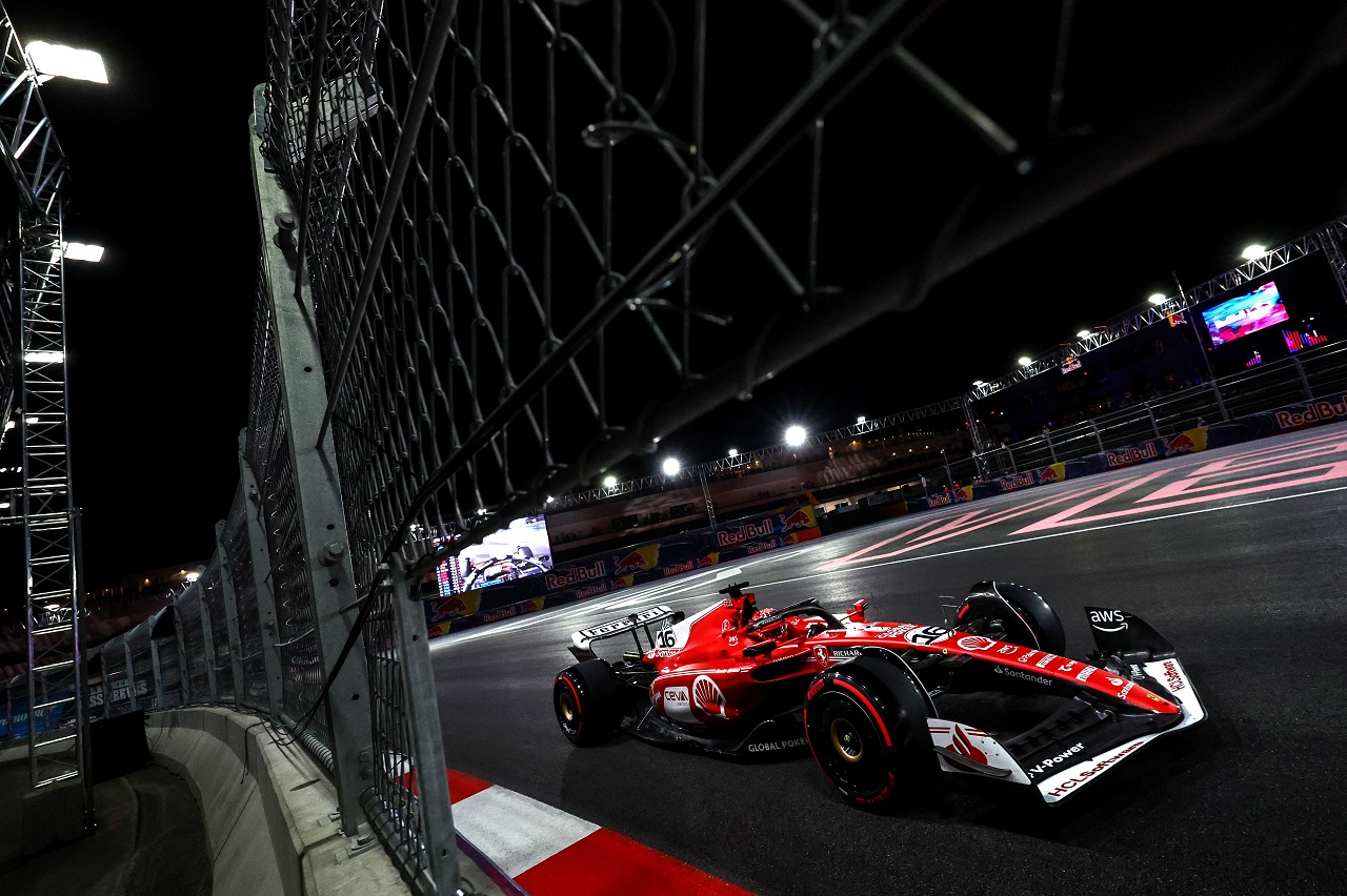 2023年F1第22戦ラスベガスGP　シャルル・ルクレール（フェラーリ）