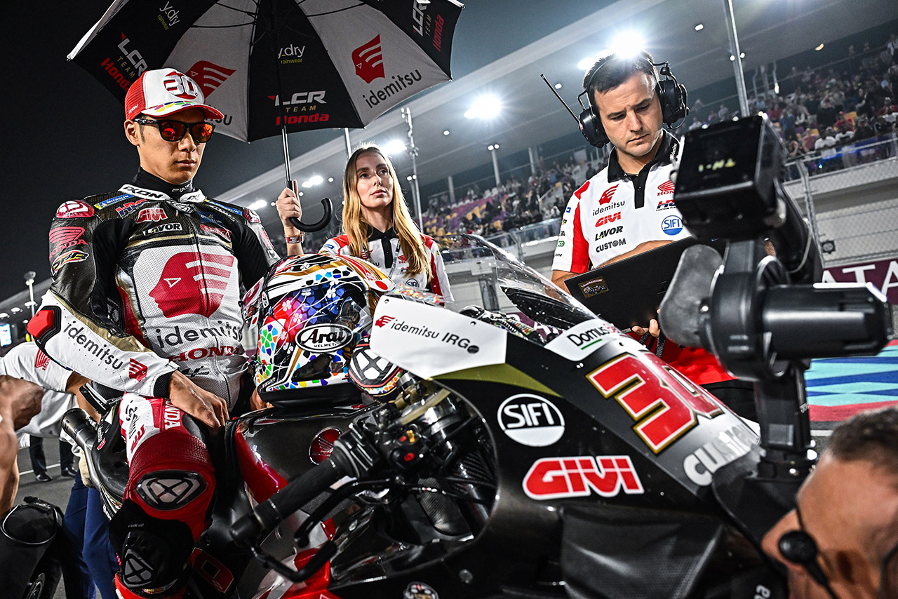 中上貴晶（LCRホンダ・イデミツ）／2023MotoGP第19戦カタールGP スプリント