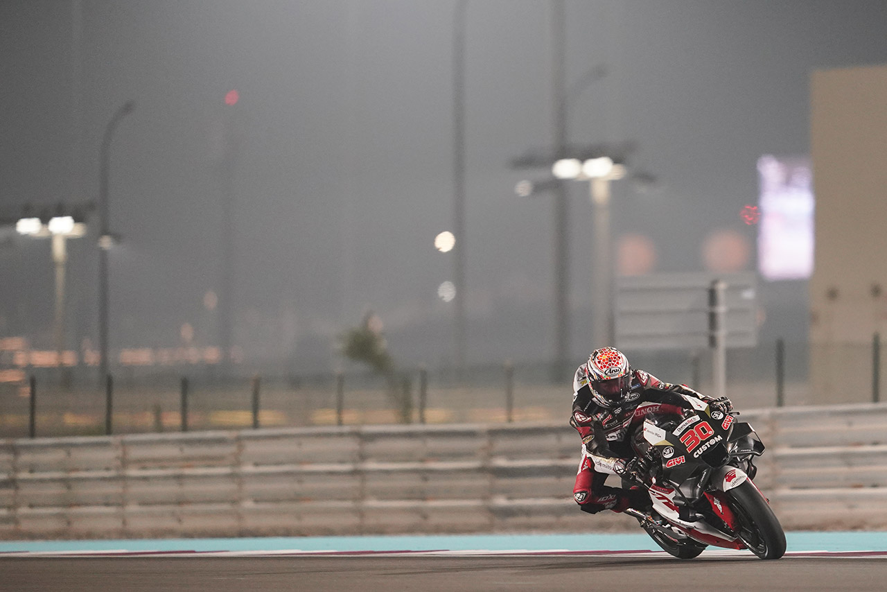 中上貴晶（LCRホンダ・イデミツ）／2023MotoGP第19戦カタールGP スプリント