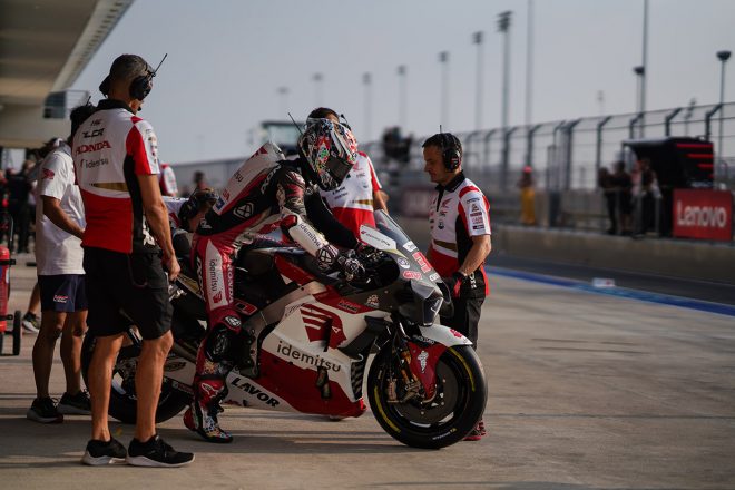 中上貴晶（LCRホンダ・イデミツ）／2023MotoGP第19戦カタールGP スプリント