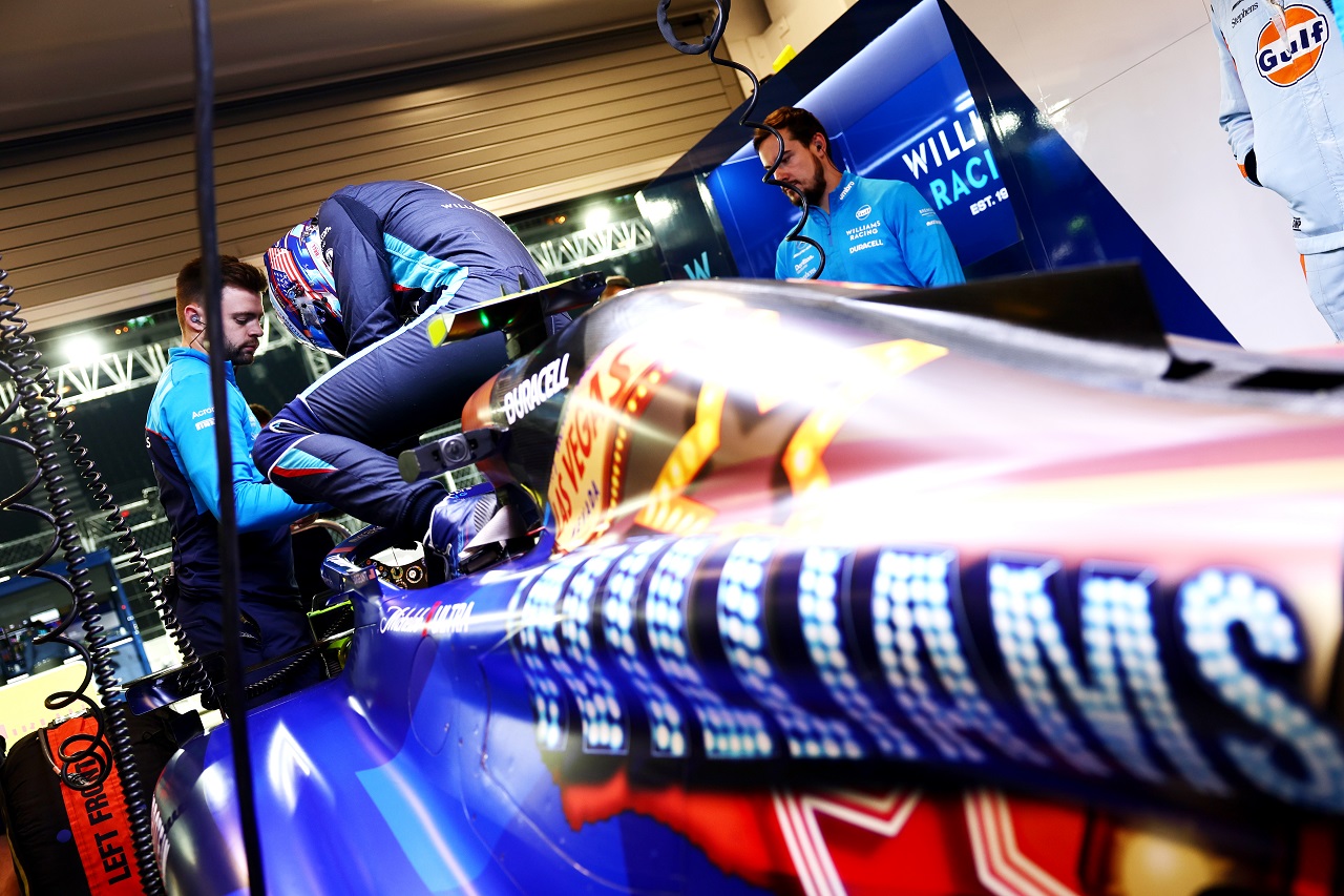 2023年F1第22戦ラスベガスGP　ローガン・サージェント（ウイリアムズ）