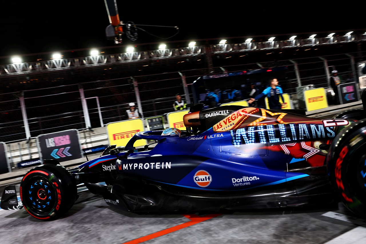 2023年F1第22戦ラスベガスGP　アレクサンダー・アルボン（ウイリアムズ）