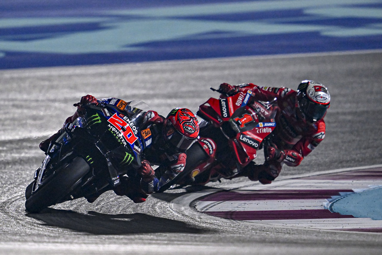 ファビオ・クアルタラロ（モンスターエナジー・ヤマハMotoGP）／2023MotoGP第19戦カタールGP スプリント