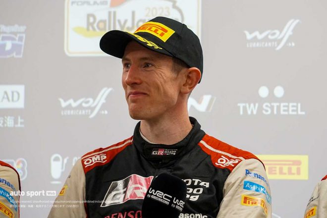 エルフィン・エバンス（トヨタGRヤリス・ラリー1）　2023年WRC第13戦ラリージャパン