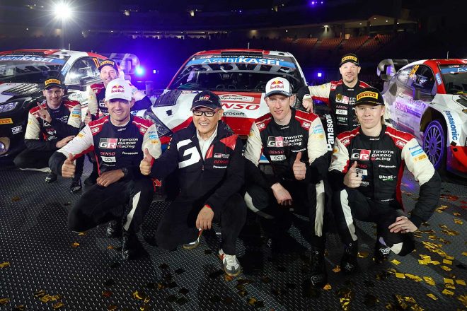 ラリージャパン2023でワン・ツー・スリーを飾ったTOYOTA GAZOO Racingワールドラリーチーム