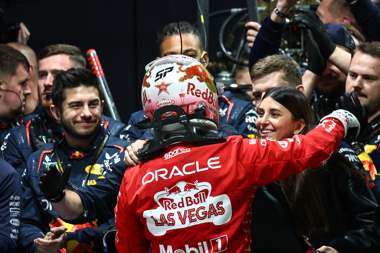 2023年F1第22戦ラスベガスGP　セルジオ・ペレス（レッドブル）が3位