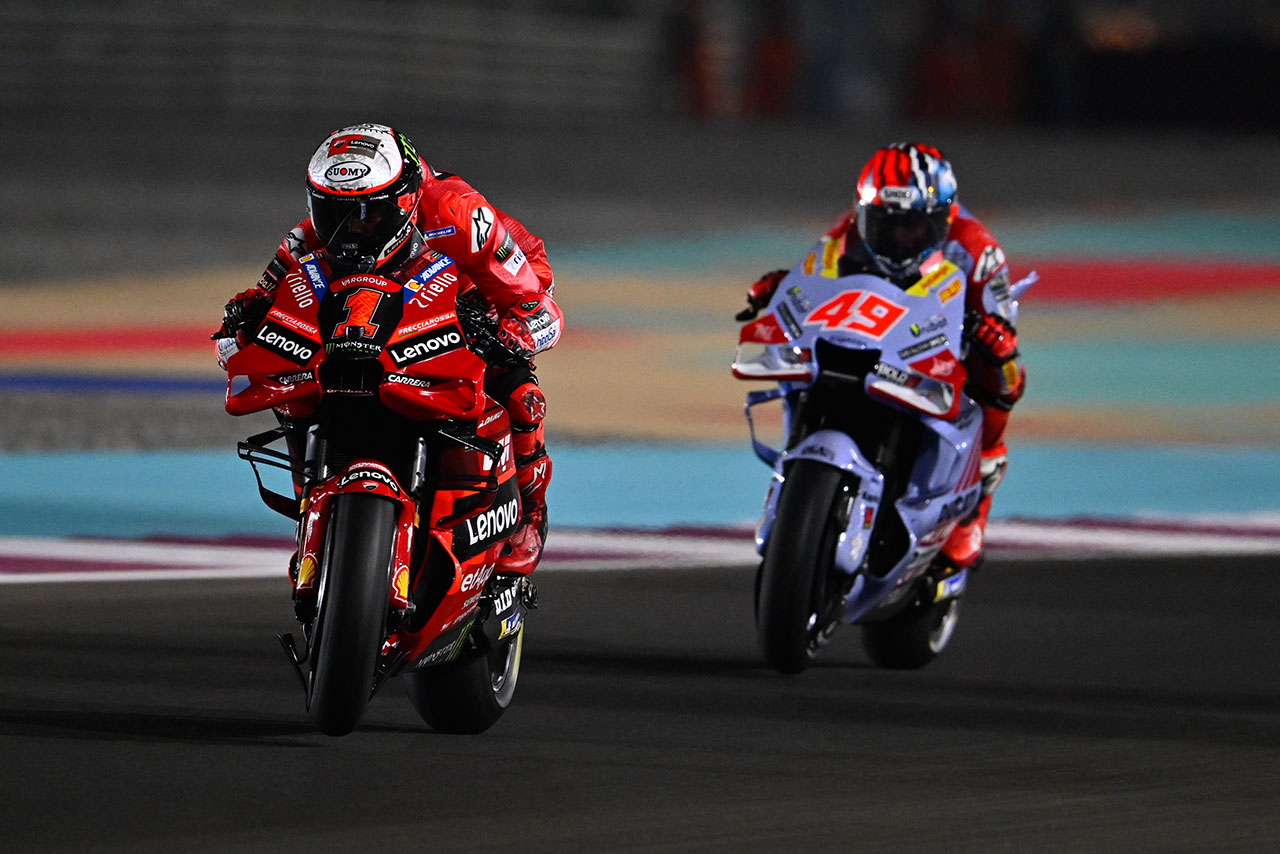 ディ・ジャンアントニオはバニャイアをかわして優勝を飾った