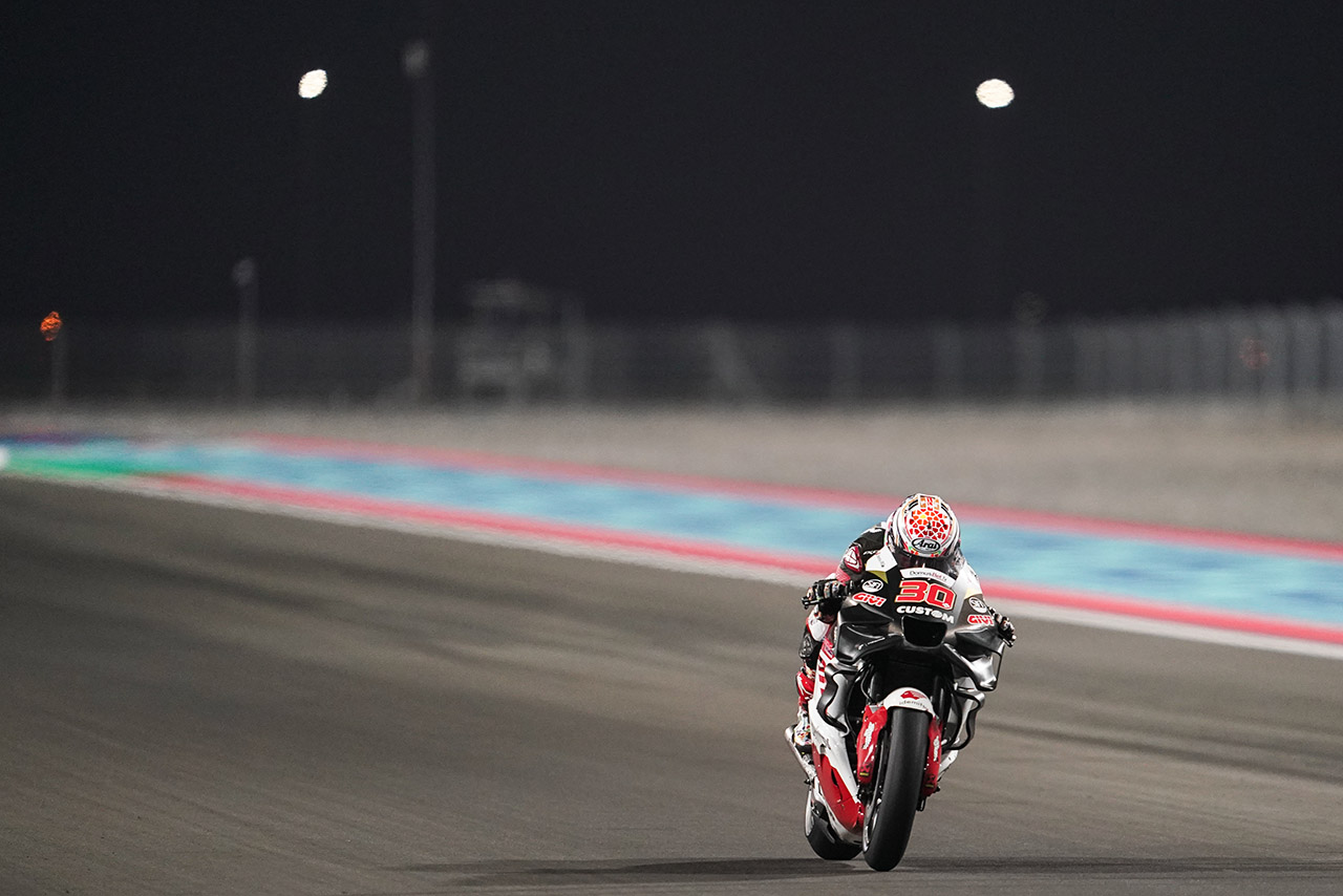 中上貴晶（LCRホンダ・イデミツ）／2023MotoGP第19戦カタールGP 決勝