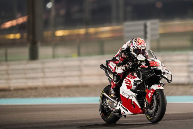 中上貴晶（LCRホンダ・イデミツ）／2023MotoGP第19戦カタールGP 決勝