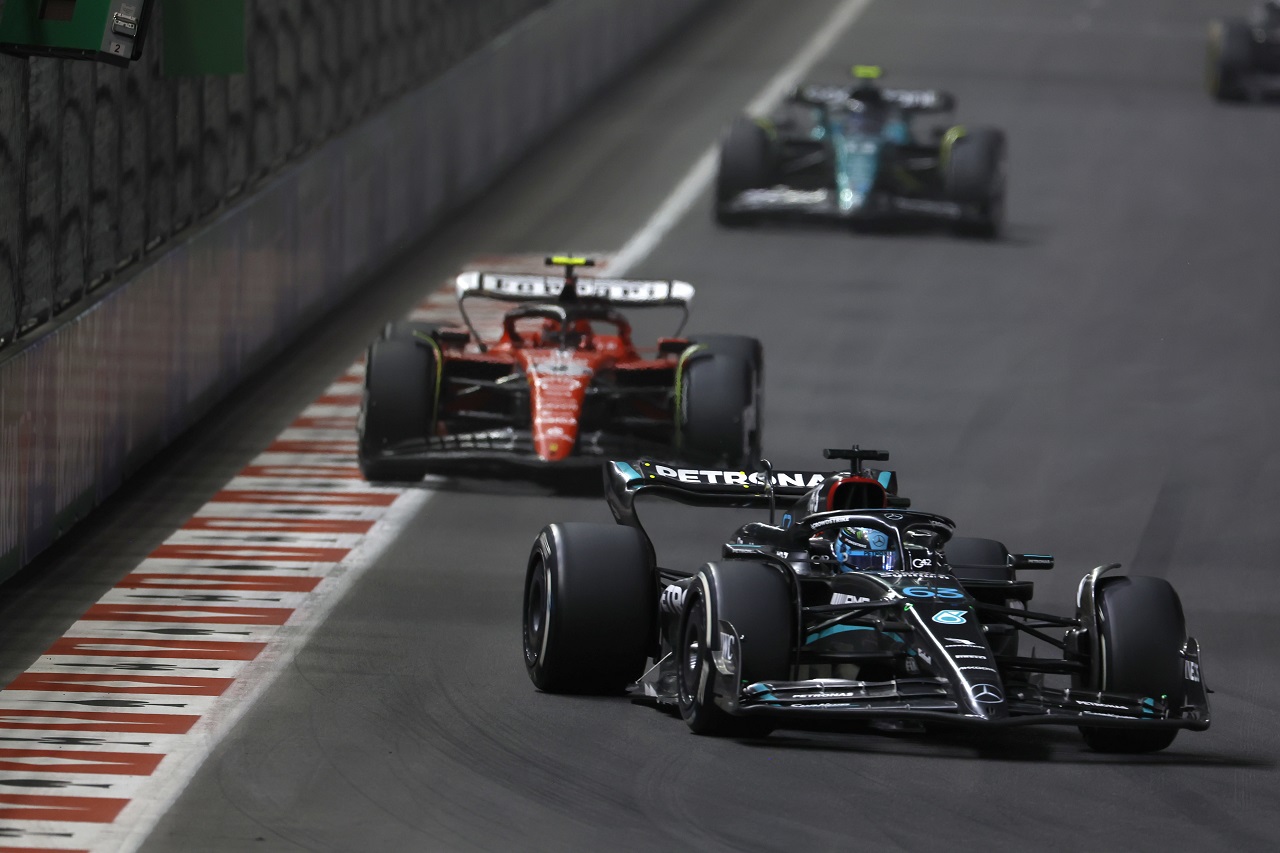 2023年F1第22戦ラスベガスGP　ジョージ・ラッセル（メルセデス）