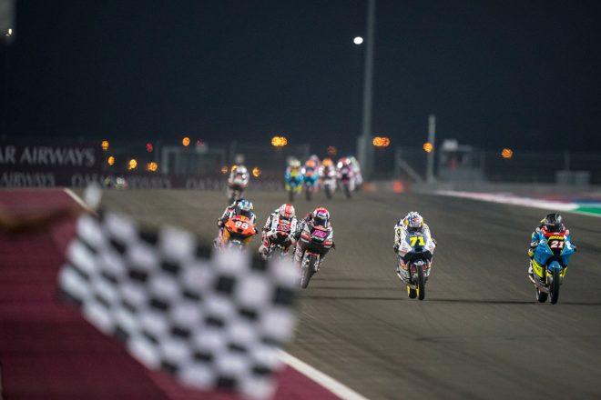 Moto3：佐々木歩夢（Liqui Moly Husqvarna Intact GP）／2023MotoGP第19戦カタールGP 決勝