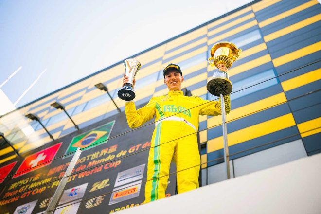 2023年のFIA GTワールドカップを制したラファエル・マルチェッロ
