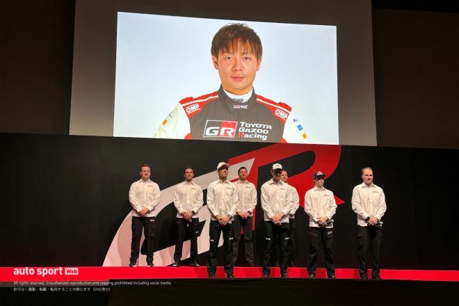 前日まで行われたラリージャパンで大活躍をみせた勝田貴元は、体調不良により欠席となった