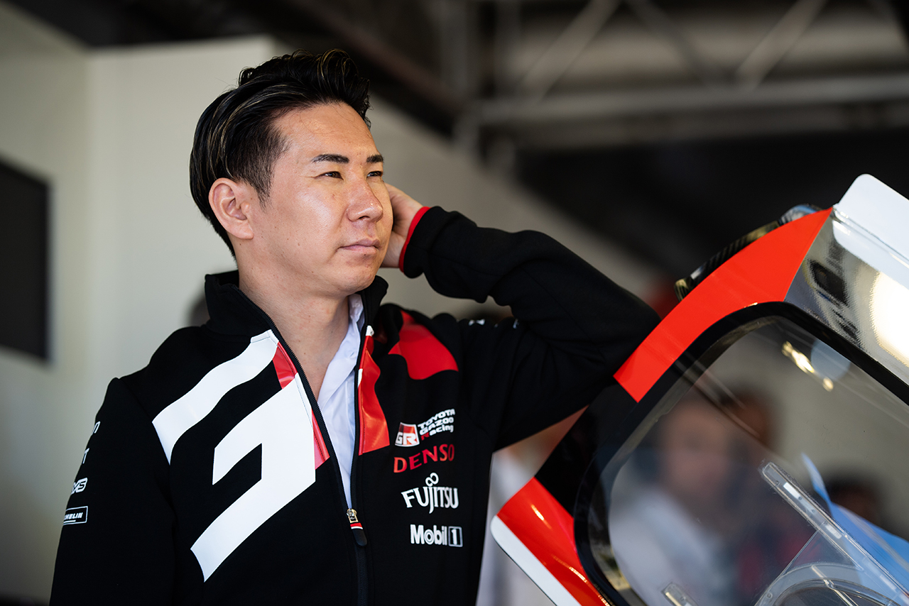 2024年もドライバー兼チーム代表を務める小林可夢偉（TOYOTA GAZOO Racing）