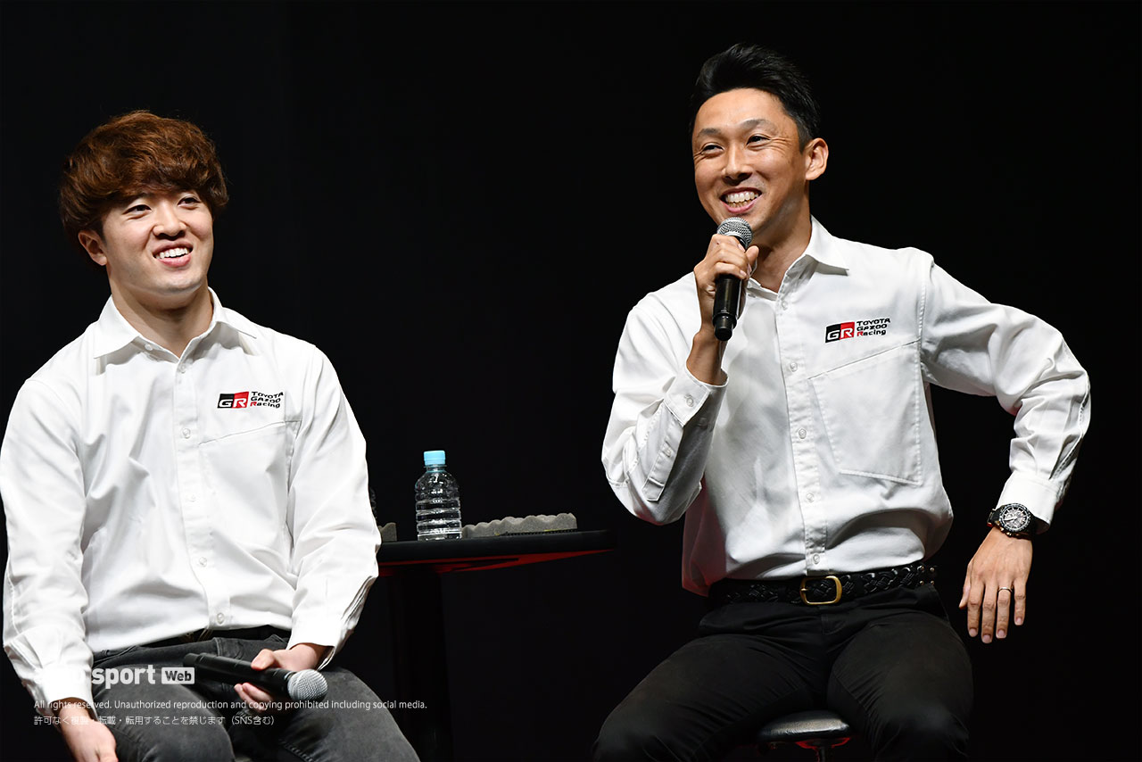FIA F2とELMSへの参戦、WEC・TGRチームのリザーブドライバー就任が決まった宮田莉朋と、中嶋一貴TGR-E副会長