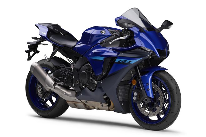 ヤマハYZF-R1 ABS／ディープパープリッシュブルーメタリックC