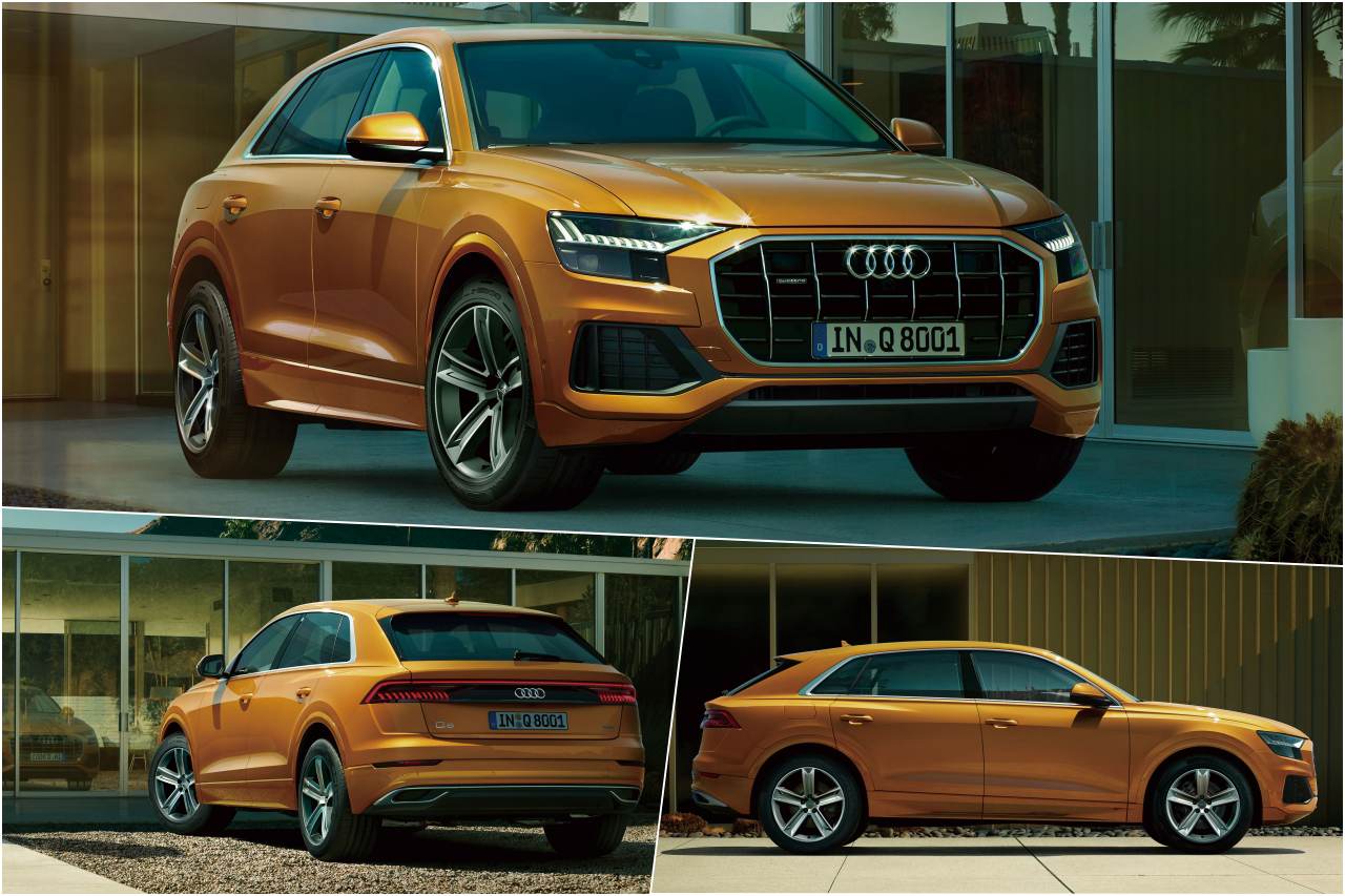 最高出力272PS、最大トルク600Nmを発揮する3.0リッターV6直噴ターボディーゼルにクワトロを組み合わせたTDIモデル『アウディQ8 50 TDIクワトロ』が登場