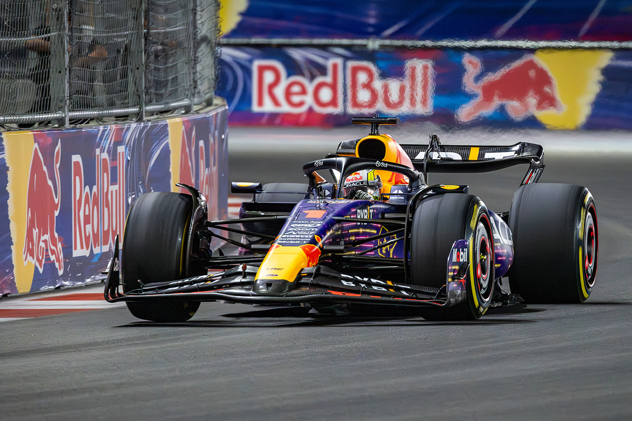 2023年F1第22戦ラスベガスGP　マックス・フェルスタッペン（レッドブル）