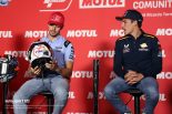 マルク・マルケスのヘルメットが気になる、同じSHOEIユーザーのファビオ・ディ・ジャンアントニオ／2023MotoGP第20戦バレンシアGP