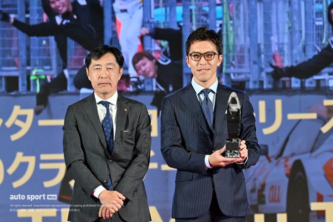 JAF MOTORSPORTS AWARD 2023　スーパーGT GT500チャンピオンのTGR TEAM au TOM'S伊藤大輔監督