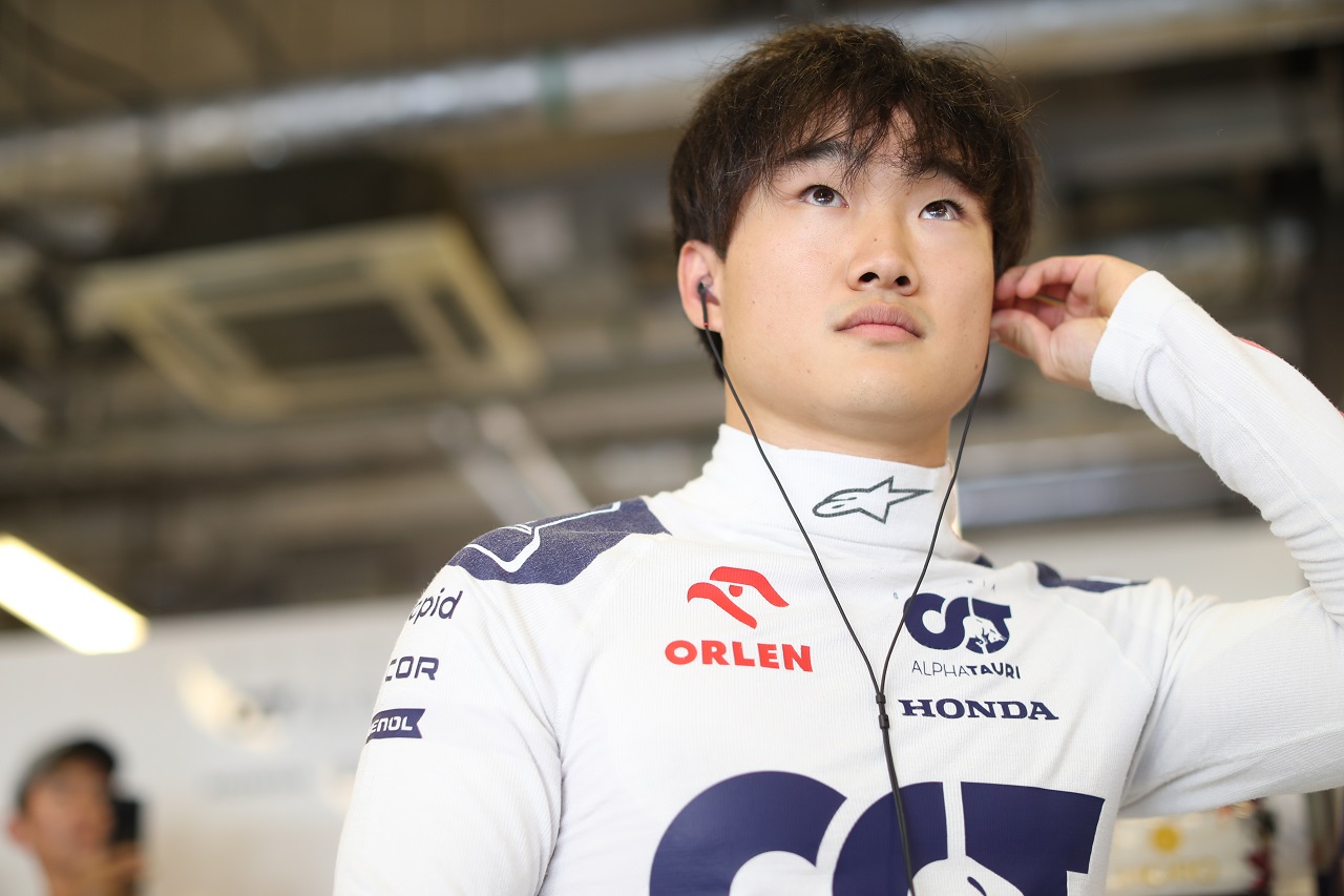 2023年F1第23戦アブダビGP　角田裕毅（アルファタウリ）