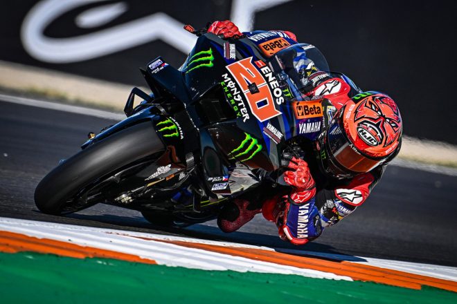 ファビオ・クアルタラロ（モンスターエナジー・ヤマハMotoGP）／2023MotoGP第20戦バレンシアGP 初日