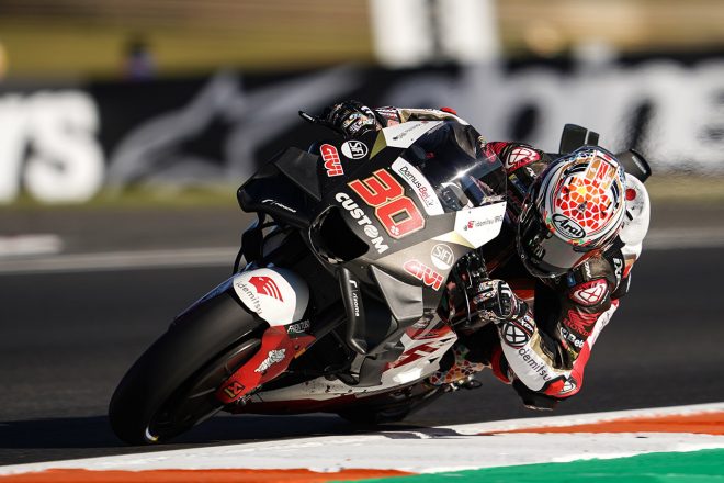 中上貴晶（LCRホンダ・イデミツ）／2023MotoGP第20戦バレンシアGP 初日