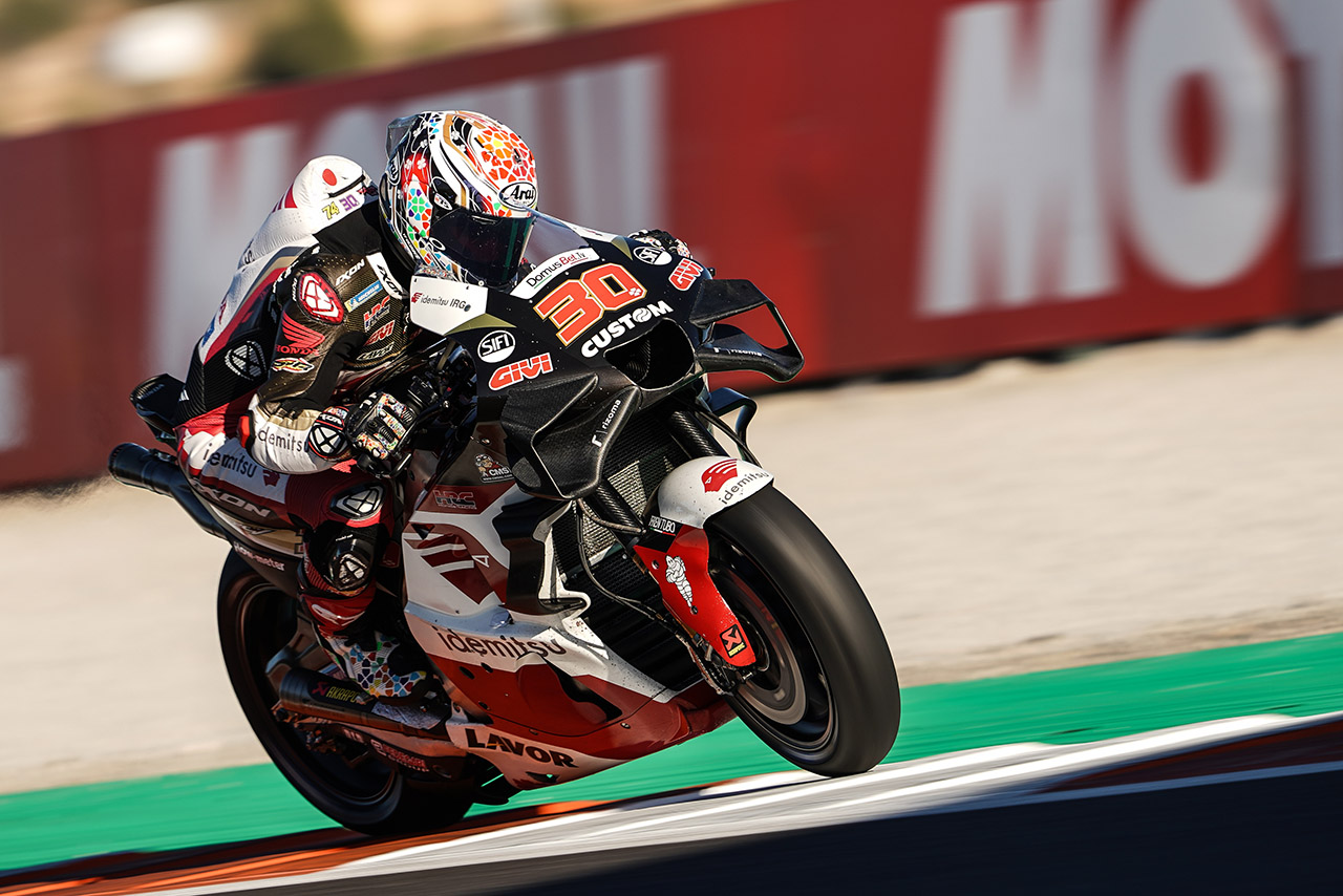 中上貴晶（LCRホンダ・イデミツ）／2023MotoGP第20戦バレンシアGP 初日