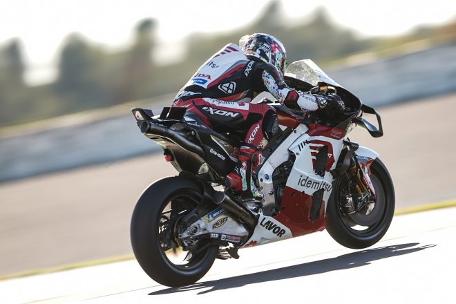 中上貴晶（LCRホンダ・イデミツ）／2023MotoGP第20戦バレンシアGP 初日