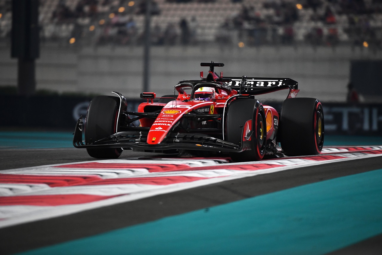 2023年F1第23戦アブダビGP　シャルル・ルクレール（フェラーリ）