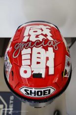 マルク・マルケス（レプソル・ホンダ・チーム）が2023MotoGP第20戦バレンシアGPで使用するヘルメット