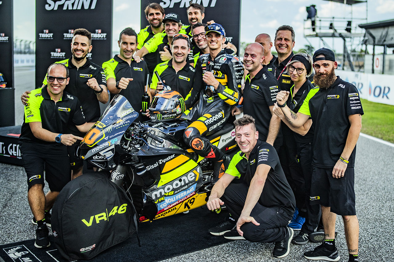 2023MotoGP：ルカ・マリーニ（ムーニーVR46レーシング・チーム）