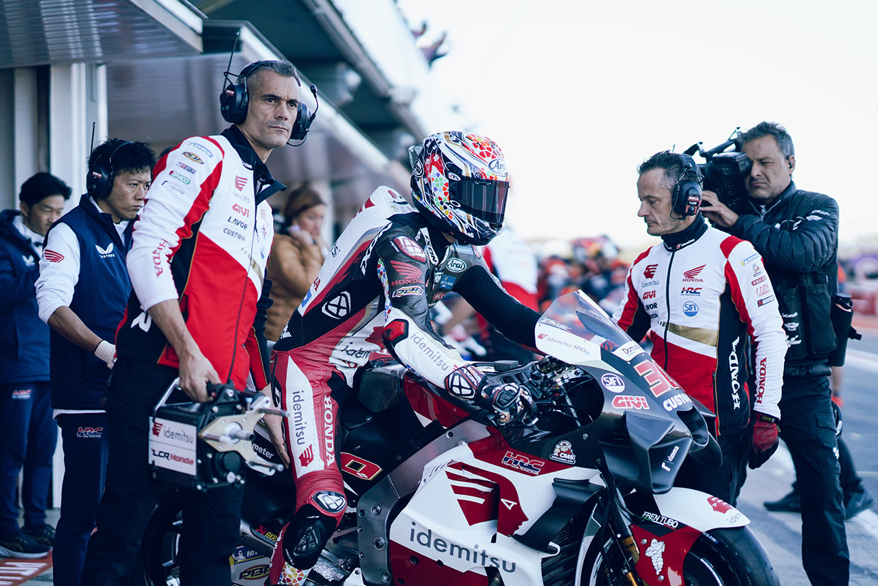 中上貴晶（LCRホンダ・イデミツ）／2023MotoGP第20戦バレンシアGP スプリント