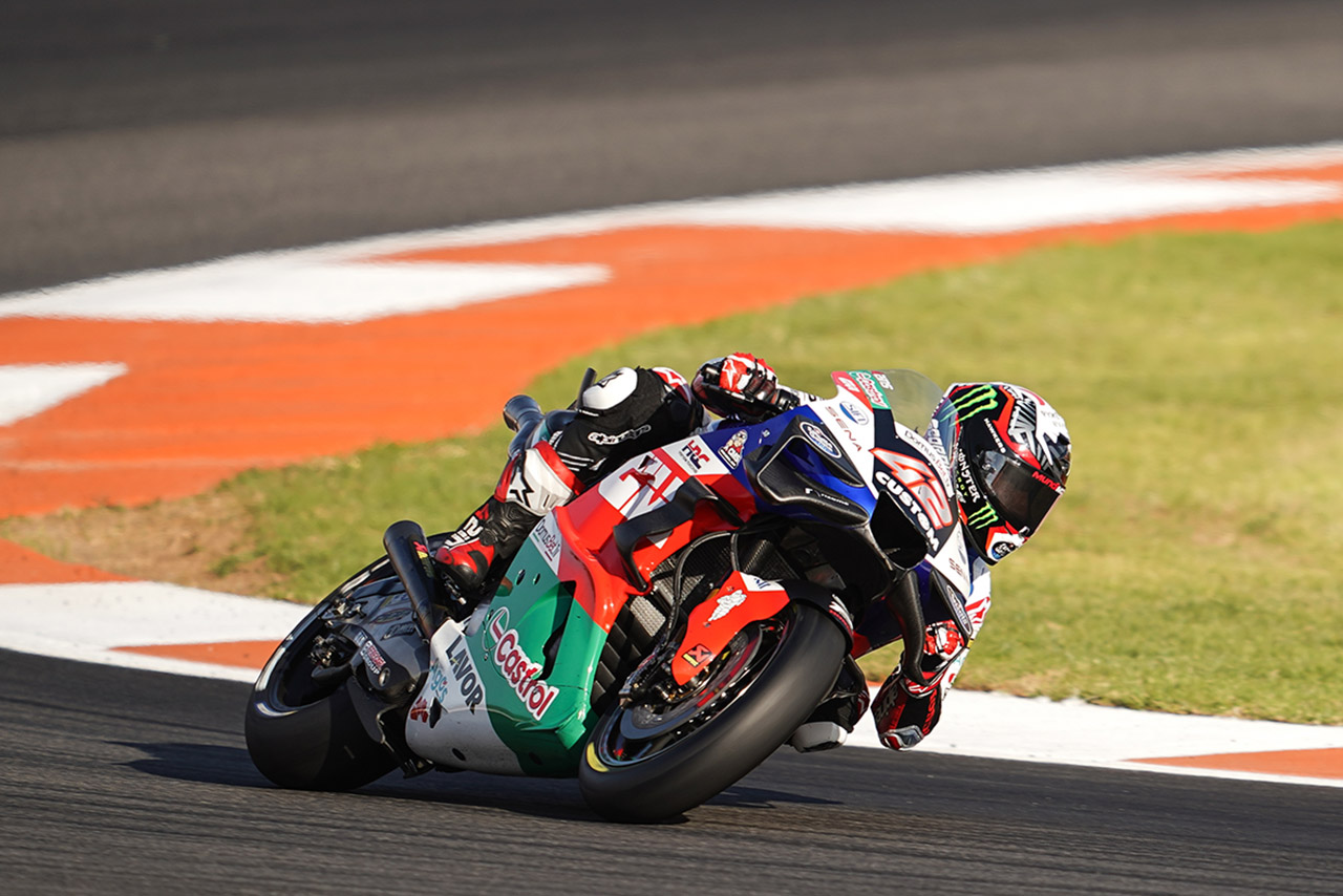 アレックス・リンス（LCRホンダ・カストロール）／2023MotoGP第20戦バレンシアGP スプリント