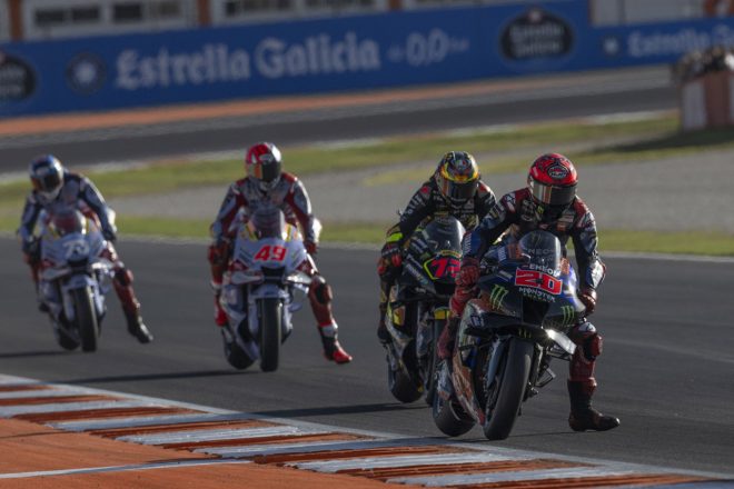 ファビオ・クアルタラロ（モンスターエナジー・ヤマハMotoGP）／2023MotoGP第20戦バレンシアGP スプリント