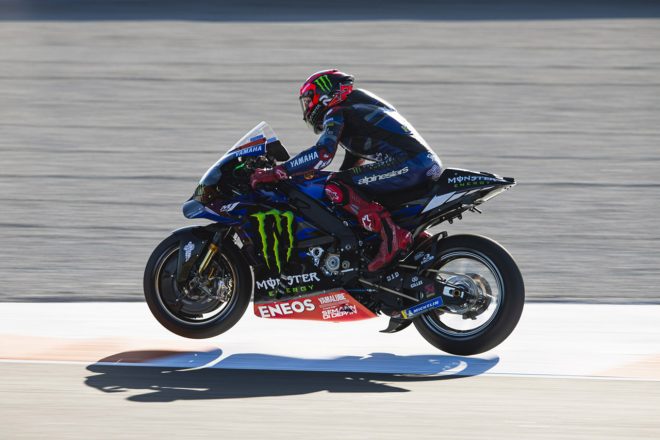 ファビオ・クアルタラロ（モンスターエナジー・ヤマハMotoGP）／2023MotoGP第20戦バレンシアGP スプリント
