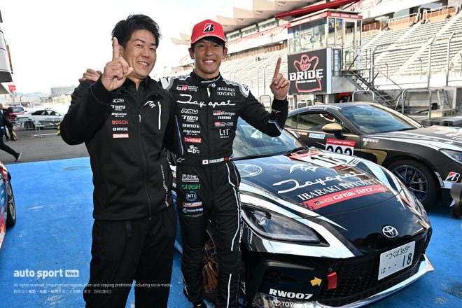 TGR GR86/BRZ Race第7大会富士で優勝を飾ったは波乱の展開をTGR GR86/BRZ Race第7大会富士で優勝を飾ったは波乱の展開を中山雄一（IBARAKI TOYOPET GR86）