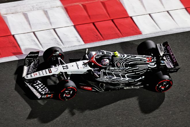 2023年F1第23戦アブダビGP　角田裕毅（アルファタウリ）