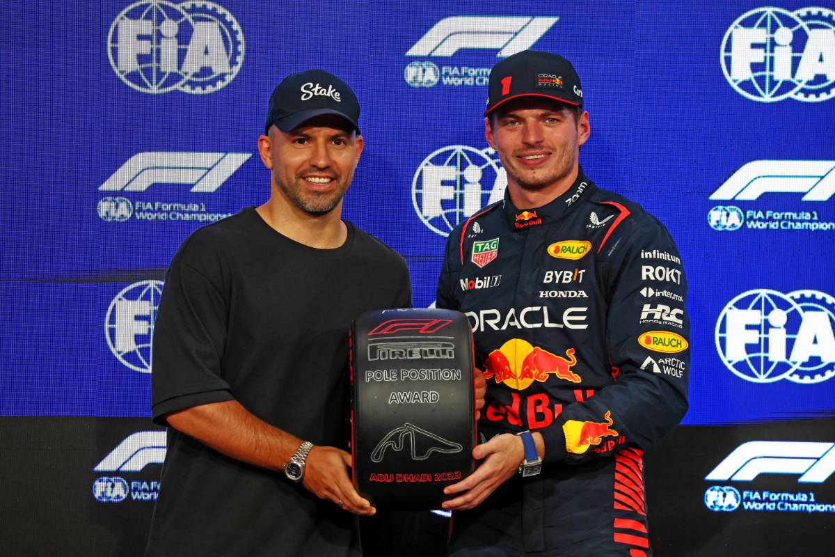 セルヒオ・アグエロ＆マックス・フェルスタッペン（レッドブル）